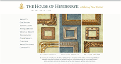Desktop Screenshot of heydenryk.com